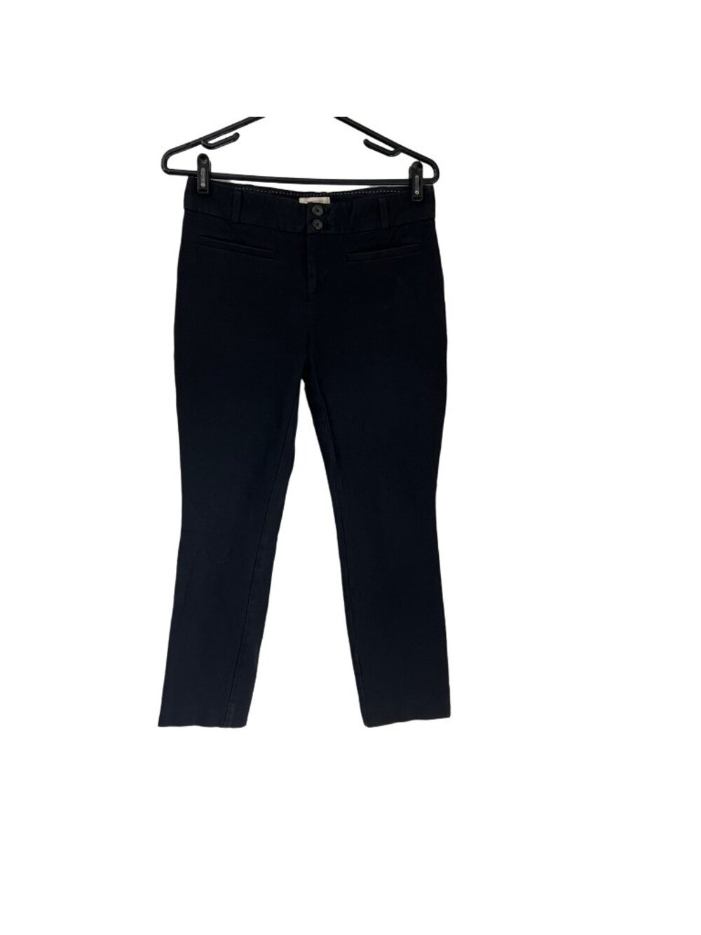 By Anthropologie Black The Essential Slim Trouser Pants Size 8